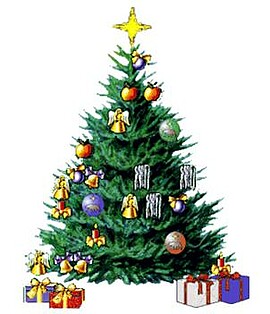 Banner Christbaumversteigerung