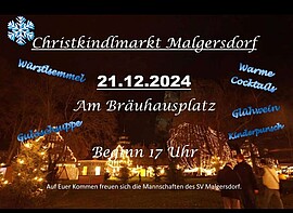 Banner Christkindlmarkt