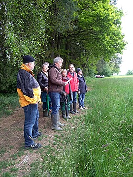 Banner Führung durchs Niedermoorbiotop bei Jägerndorf